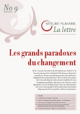 Lettre n°9 – Les grands paradoxes du changement. Lettre n°9 – Les grands paradoxes du changement.